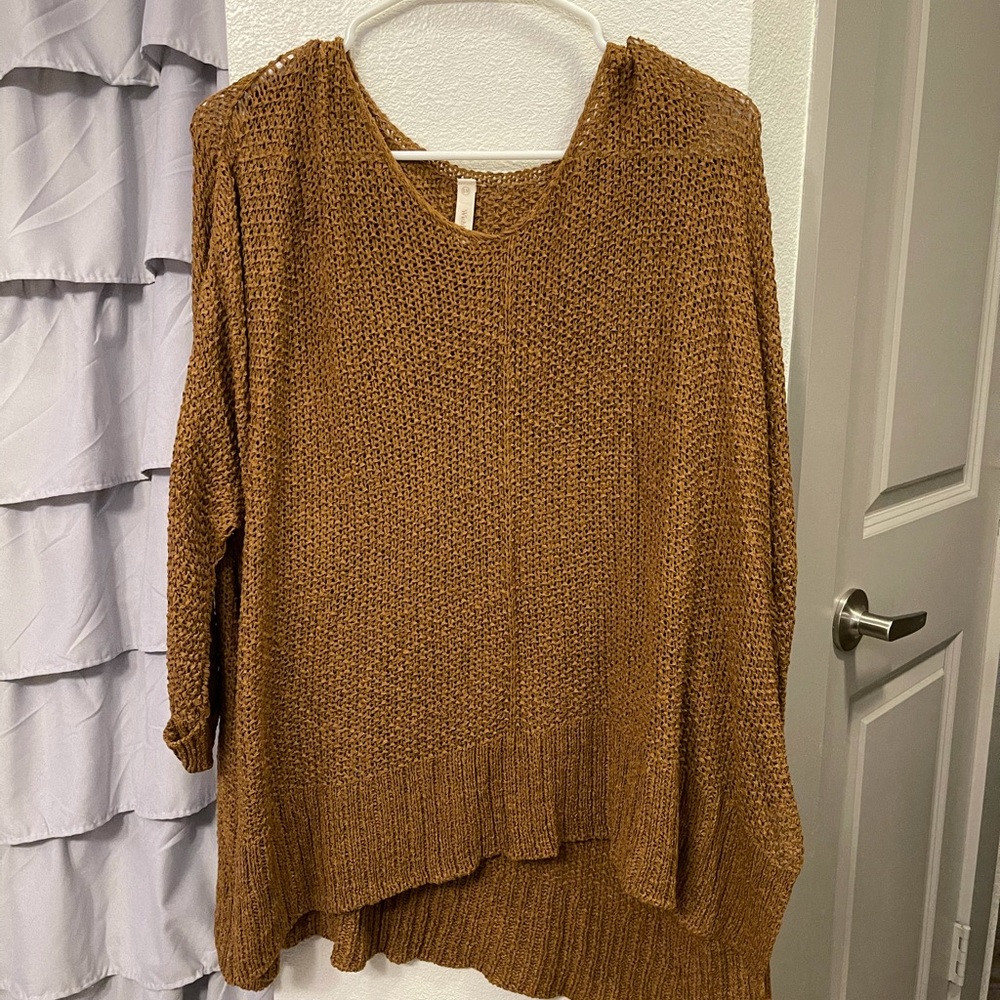 Rust Wishlist Sweater